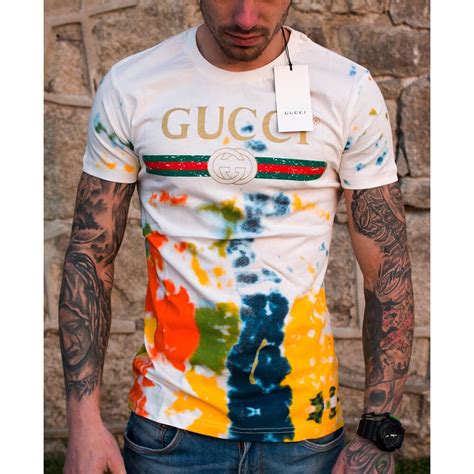 gucci t shirt mens outfit|real gucci shirts for men.